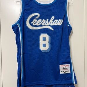 Kobe Bryant #8 Blue Crenshaw Basketball Jersey